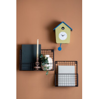 Nástenné kukučkové hodiny Cuckoo Light Karlsson KA6044GR, 27cm